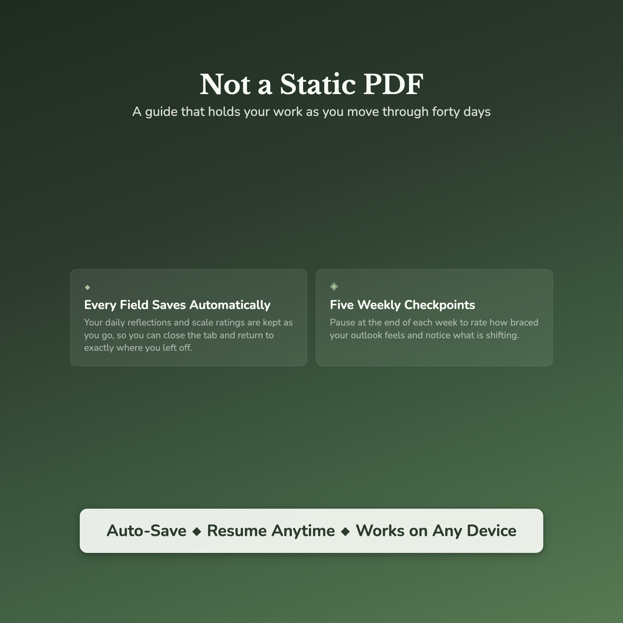 Optimism Workbook & 40-Day Journal – Stop the Other-Shoe Wait – Interactive Digital Guide