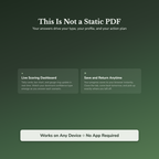 Work Confidence Profile — interactive features and tools
