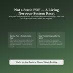 Catastrophizing Workbook & 40-Day Guide — interactive features and tools