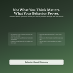 Priority Clarity Profile — interactive features and tools