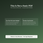 Conflict Starting Profile — interactive features and tools