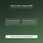 Feeling Broken Profile — interactive features and tools