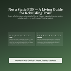 Trust Issues Workbook & 40-Day Guide — interactive features and tools