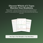 Career Change Readiness Profile — sample result and action plan