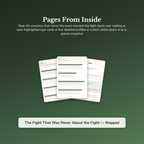Conflict Starting Profile — sample result and action plan