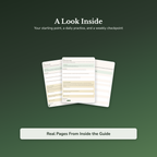 Burnout Workbook & 40-Day Journal – For the High-Functioning – Interactive Digital Guide