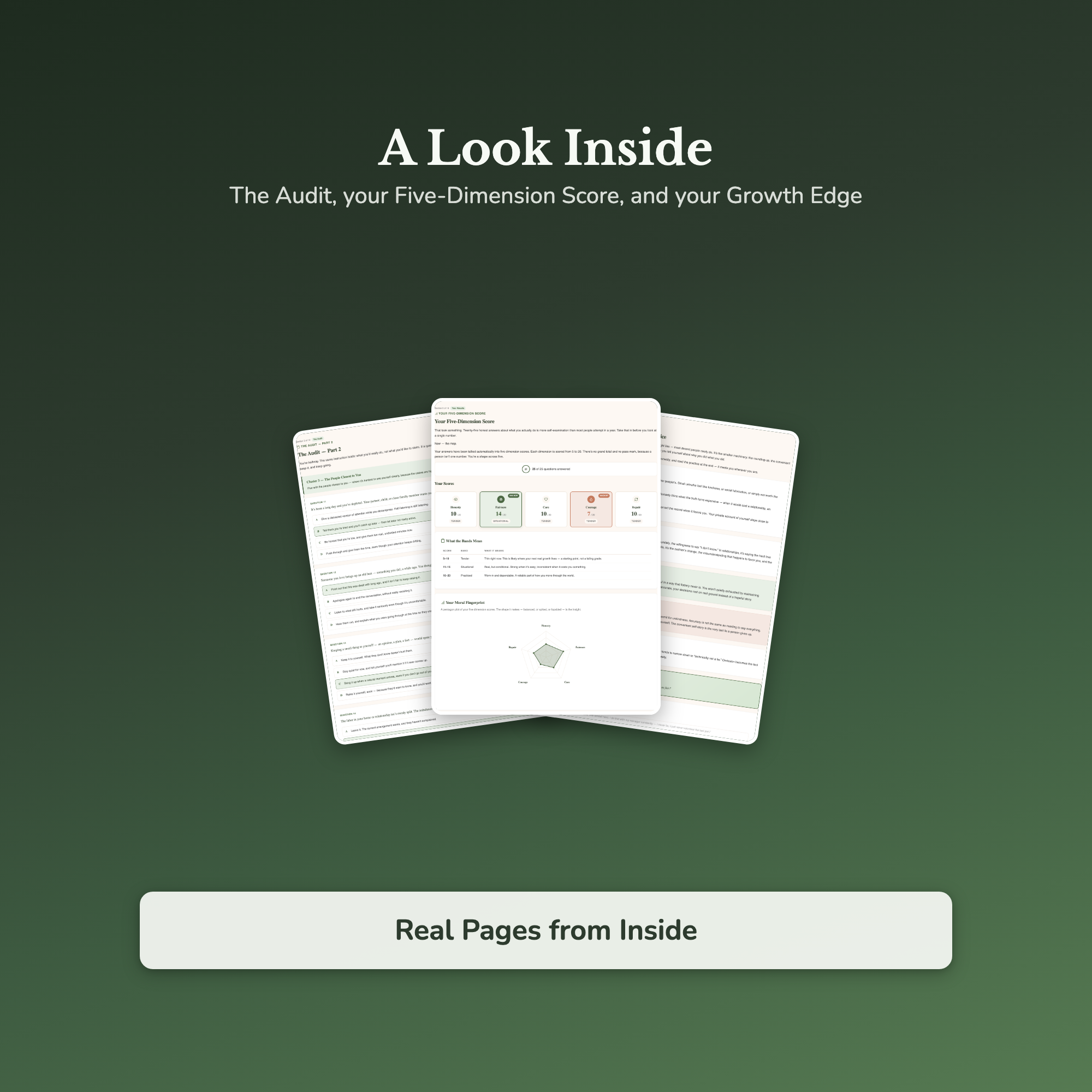 Character Quiz & Workbook – Are You a Good Person? – Interactive Self-Assessment