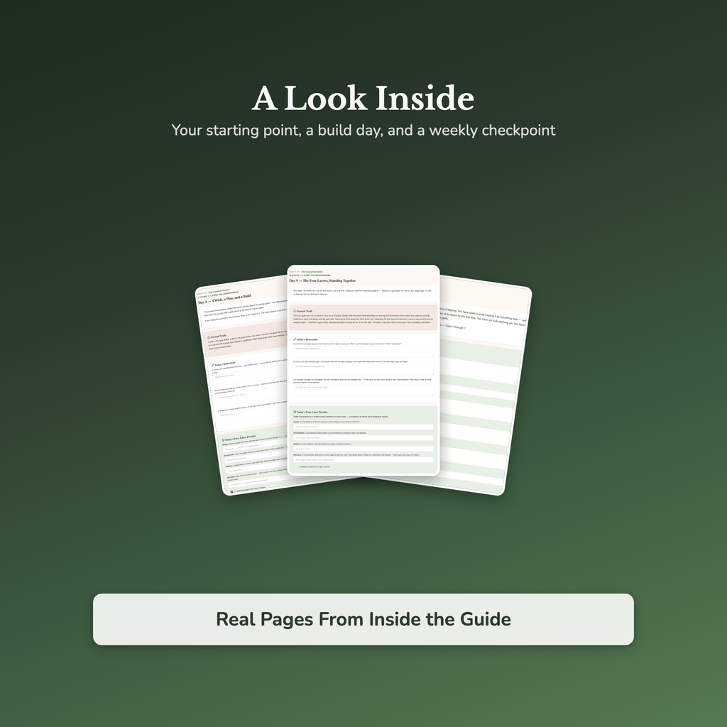 Habit Building Workbook & 40-Day Journal – Reach Your Goals – Interactive Digital Guide