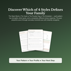 Family Communication Profile — sample result and action plan