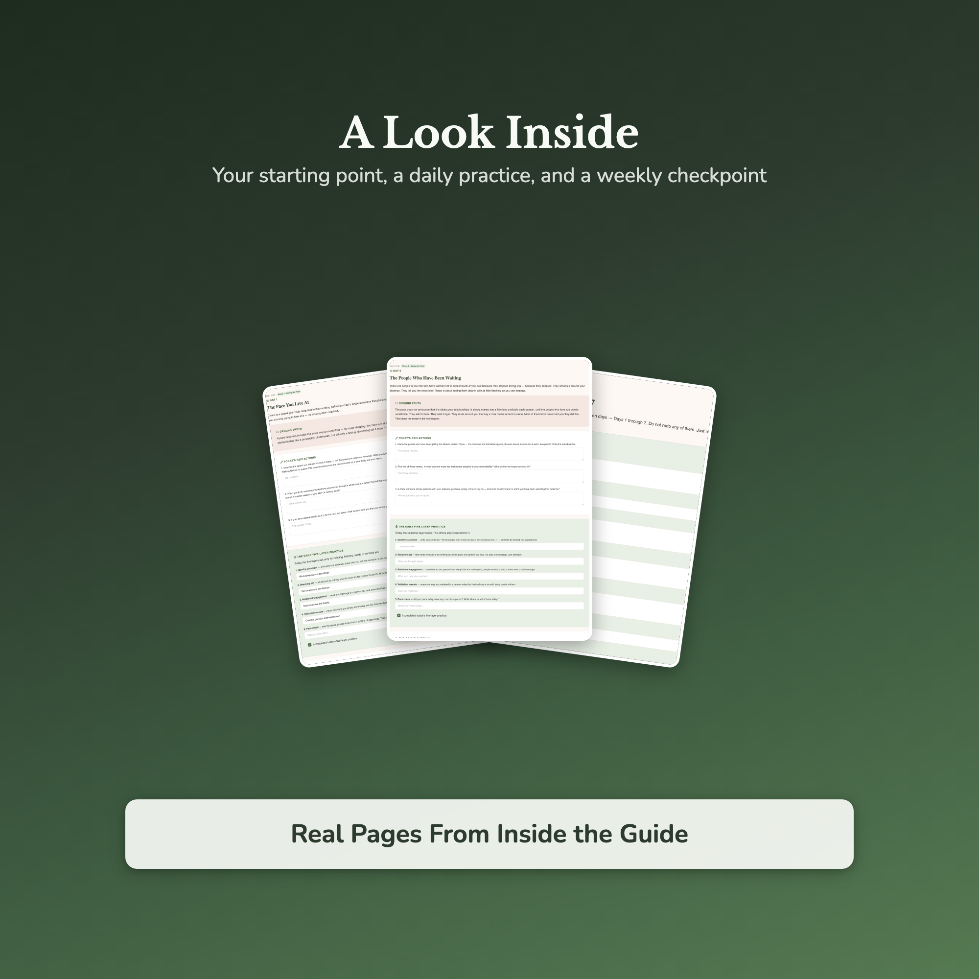 Workaholic Workbook & 40-Day Journal – Work Back In Its Place – Interactive Digital Guide