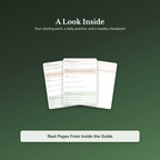 Agency Workbook & 40-Day Journal – Reclaim Your Choices – Interactive Digital Guide
