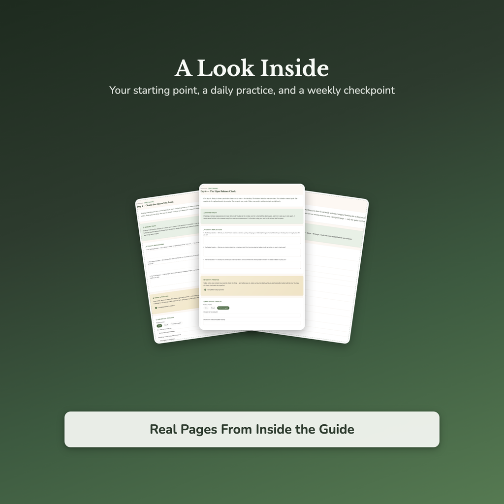 Scarcity Mindset Workbook & 40-Day Journal – Never Enough Help – Interactive Digital Guide