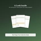 Scarcity Mindset Workbook & 40-Day Journal – Never Enough Help – Interactive Digital Guide