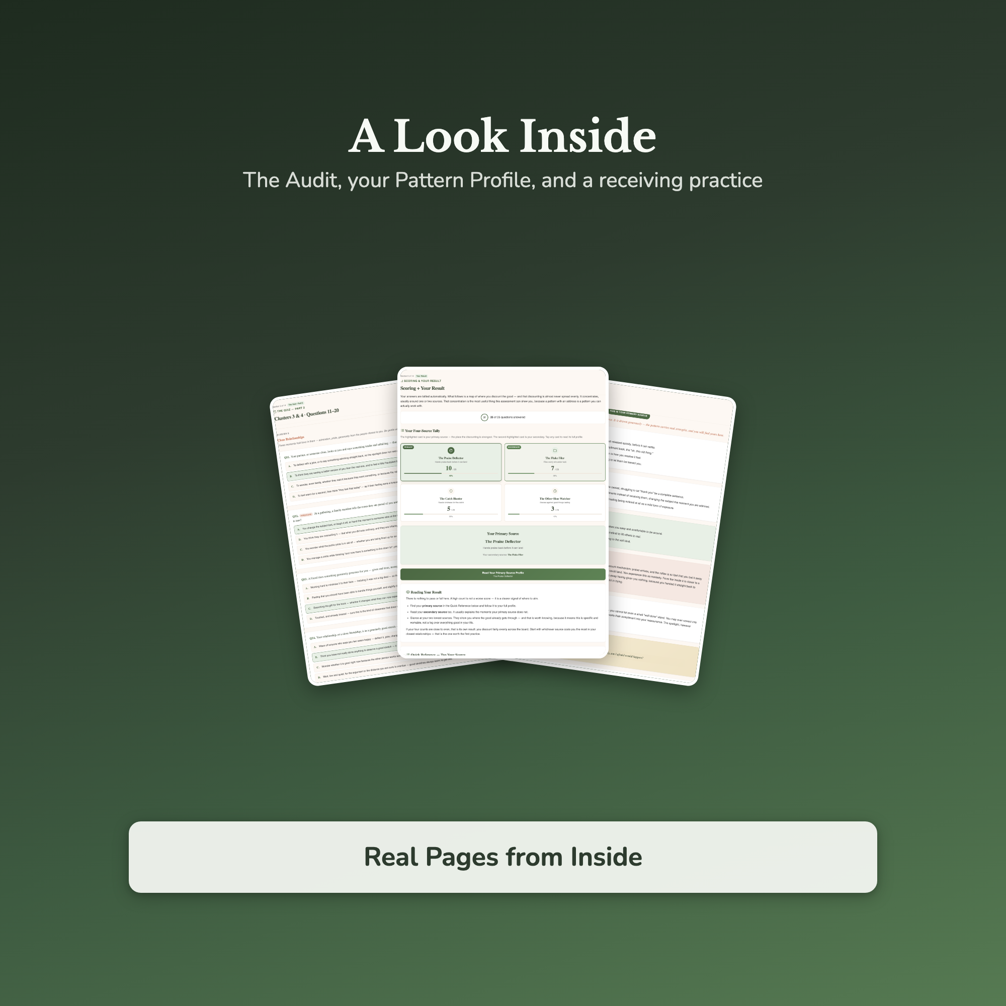Compliment Quiz & Workbook – Why Can't You Take One? – Interactive Self-Assessment