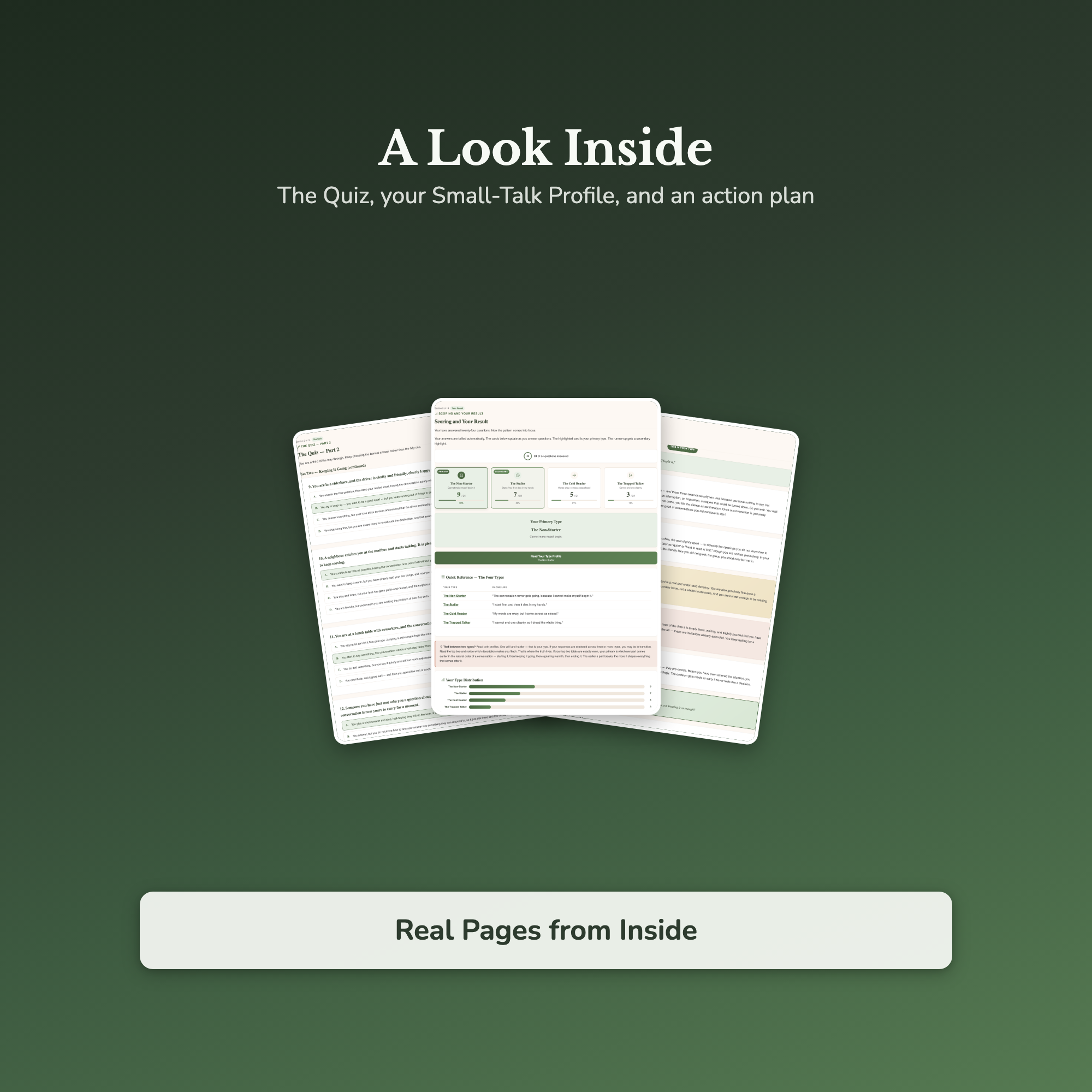 Small Talk Quiz & Workbook – Why Is It So Hard For You? – Interactive Self-Assessment