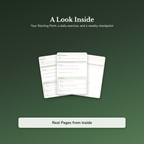 Single Life Workbook & 40-Day Journal – Embracing Singlehood – Interactive Digital Guide