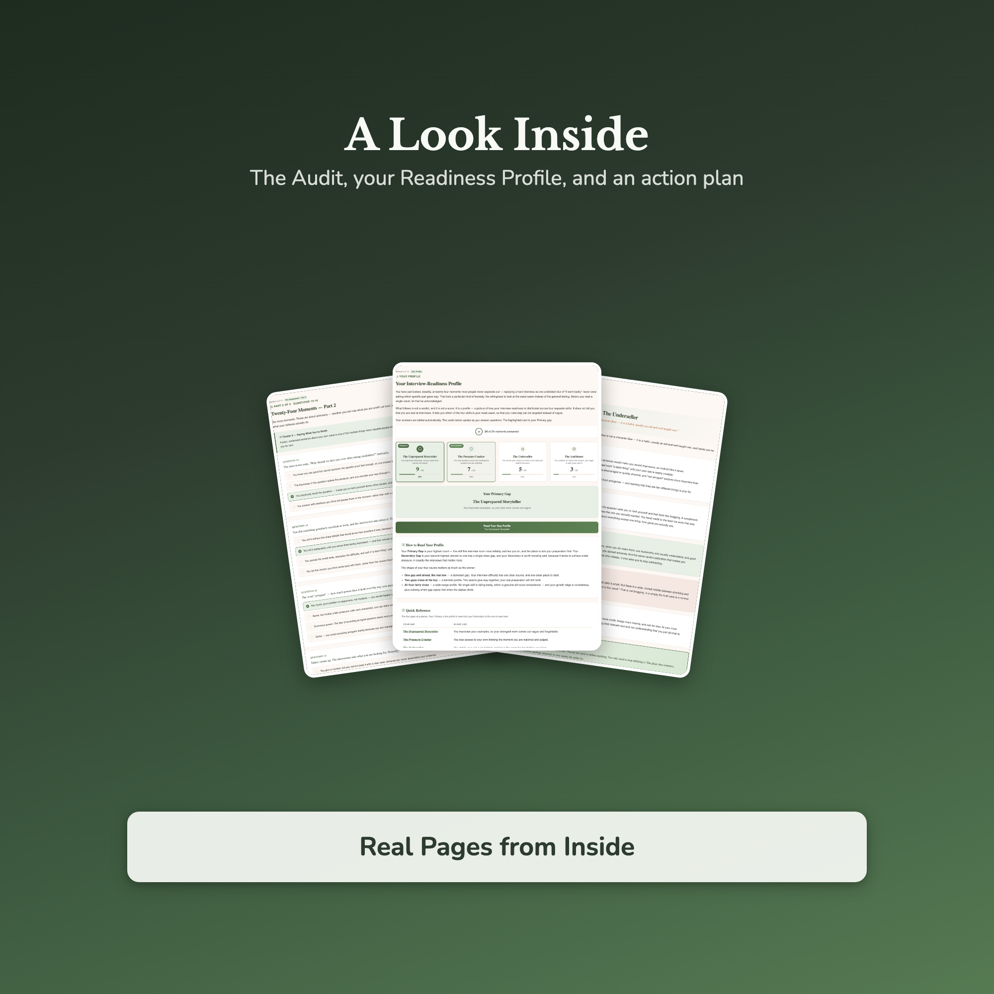 Interview Prep Quiz & Workbook – How Ready Are You? – Interactive Self-Assessment