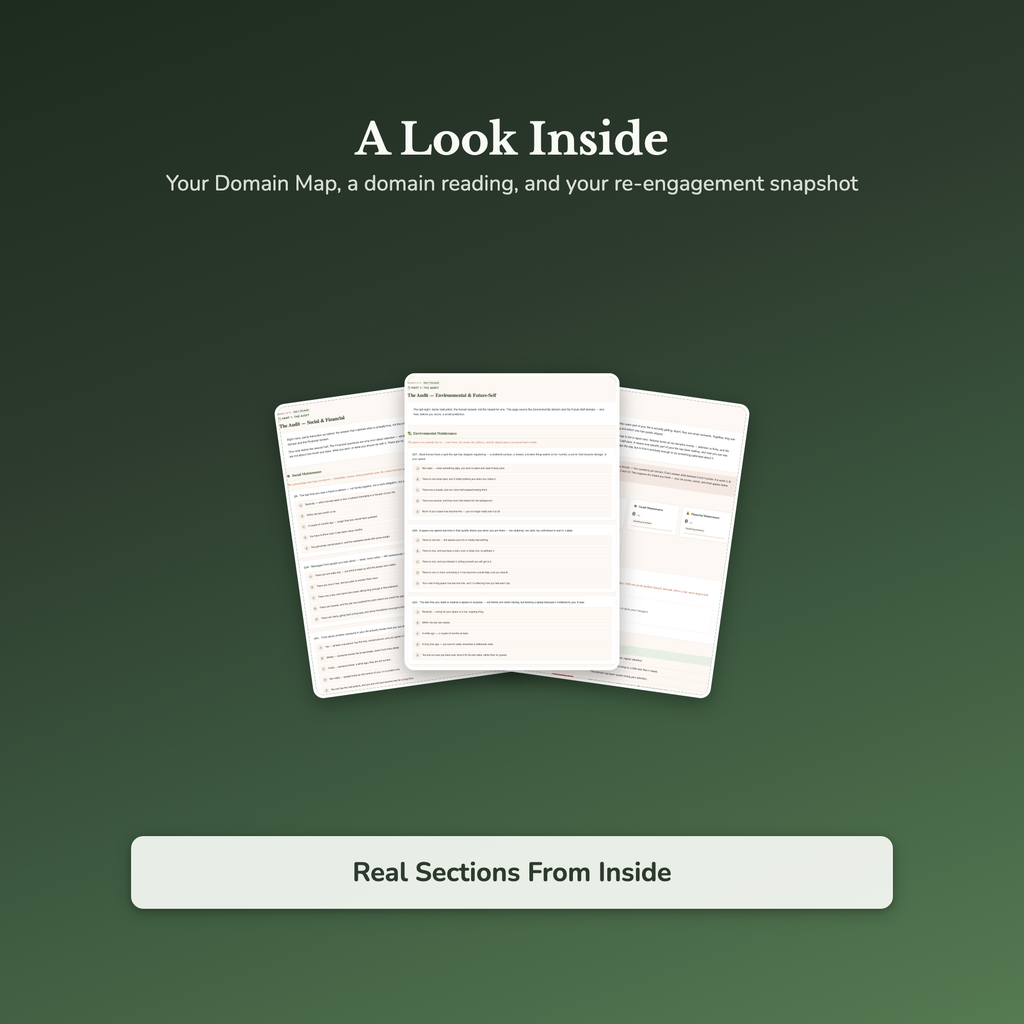 Self-Care Quiz & Workbook – Which Part Is Running on Empty? – Interactive Self-Assessment