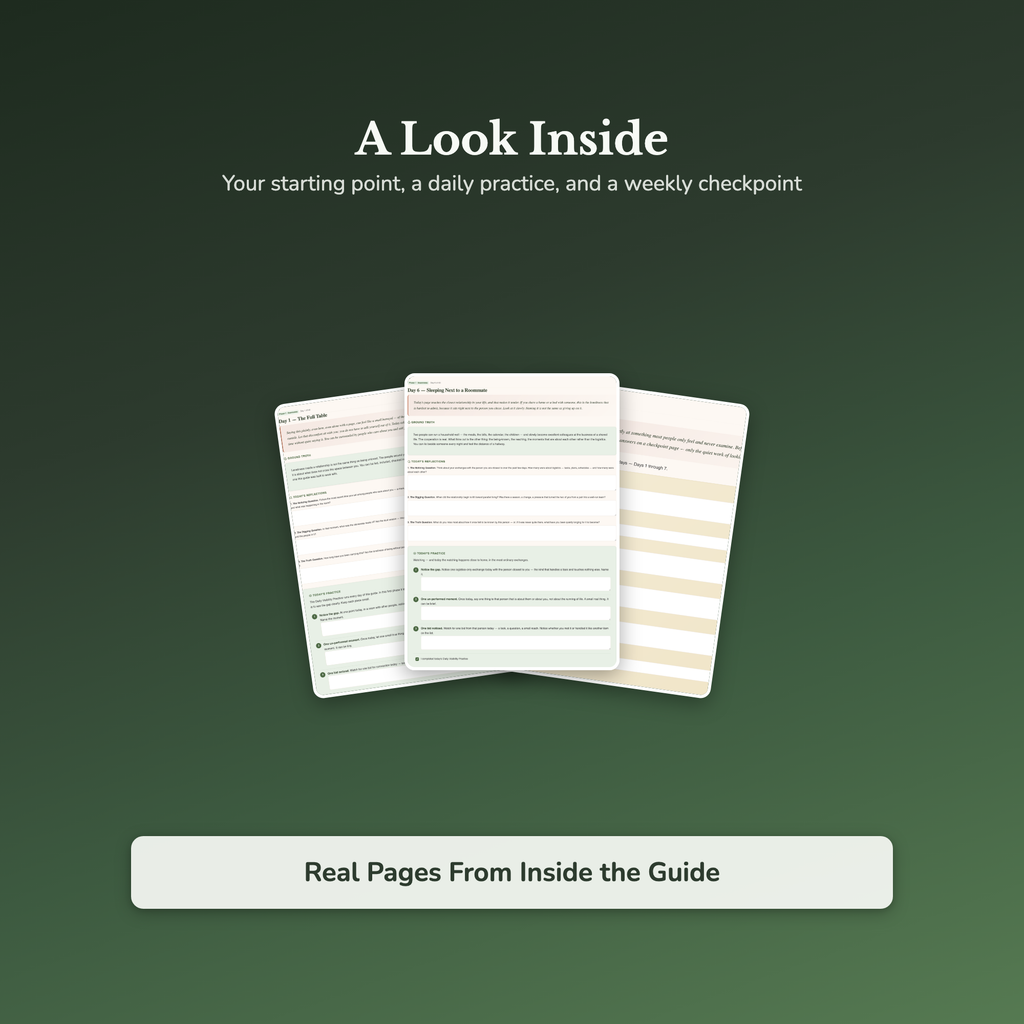Loneliness Workbook & 40-Day Journal – Lonely Beside Them – Interactive Digital Guide