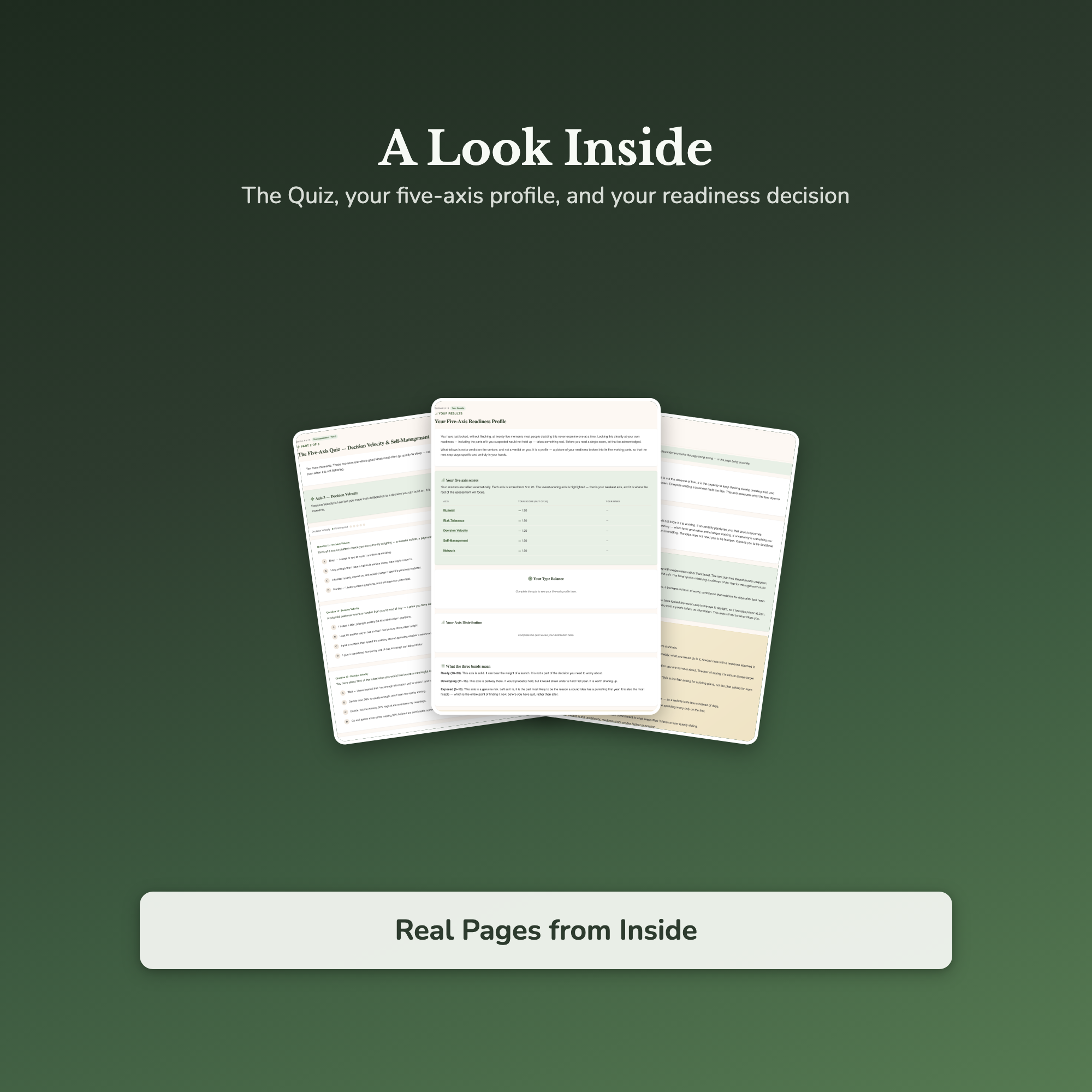 Business Quiz & Workbook – Ready to Start a Business? – Interactive Self-Assessment