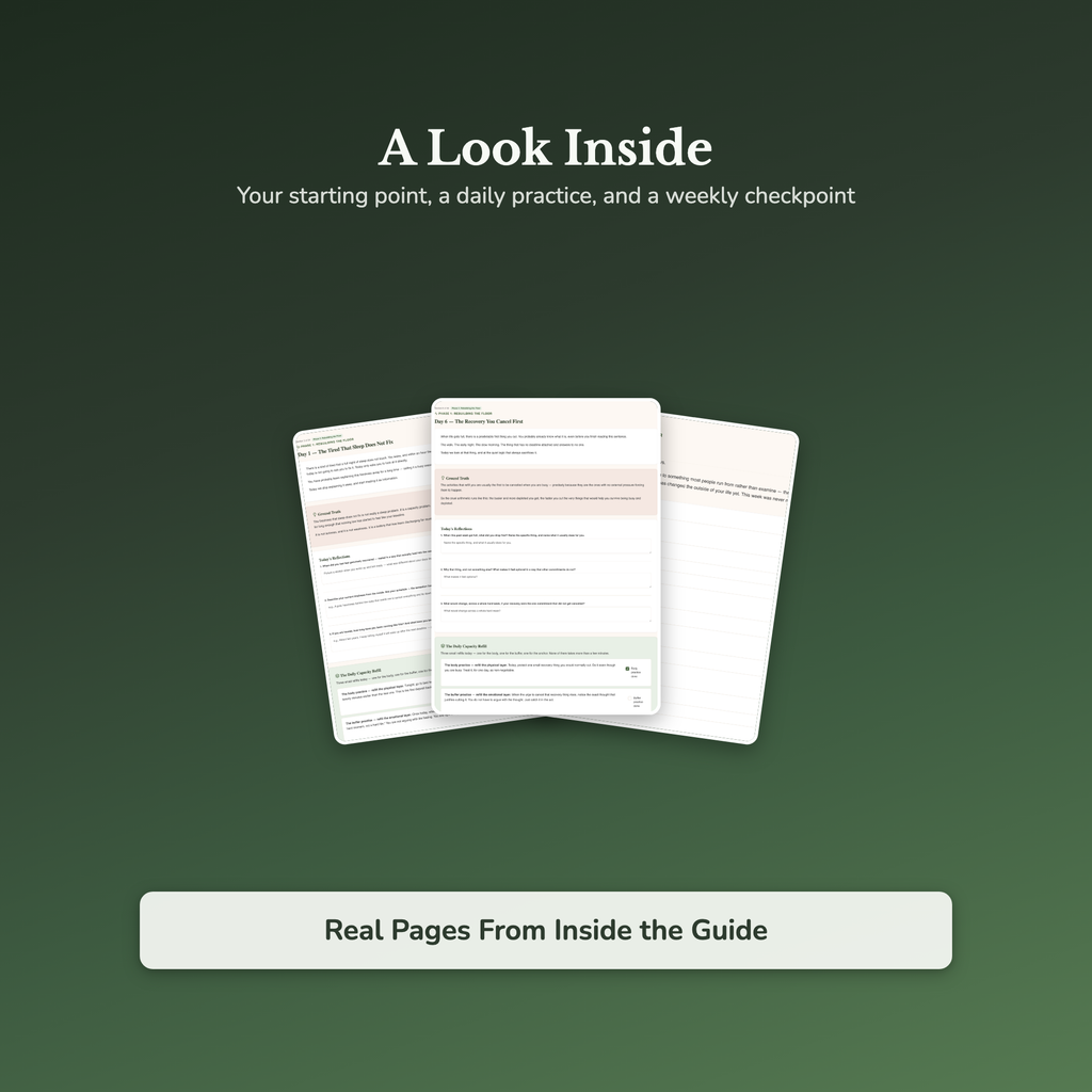 Resilience Workbook & 40-Day Journal – Bounce Back Reset – Interactive Digital Guide