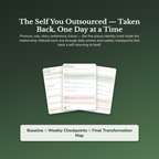 Identity After Loss Workbook & 40-Day Guide — sample result and action plan