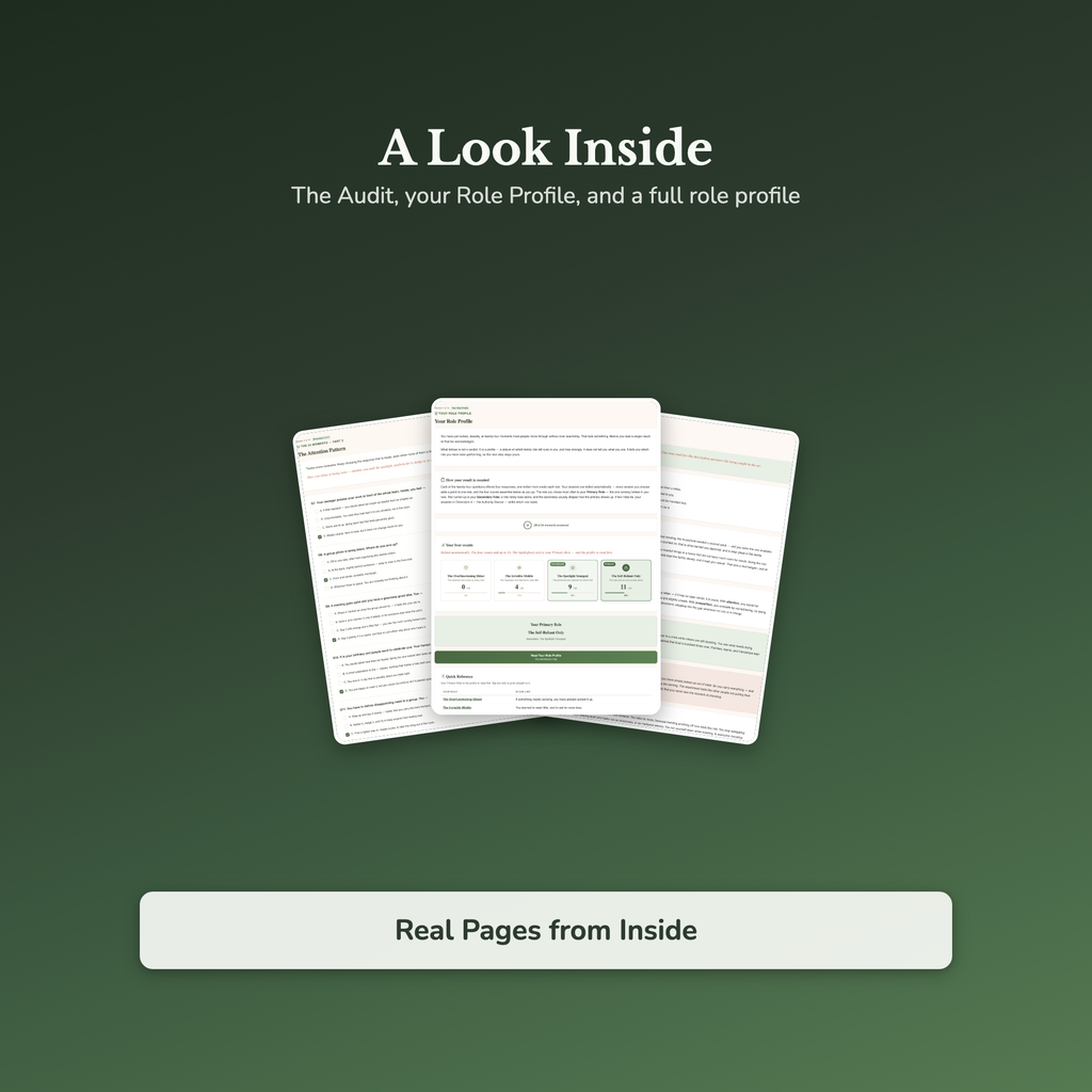 Birth Order Quiz & Workbook – Your Family Role's Impact – Interactive Self-Assessment