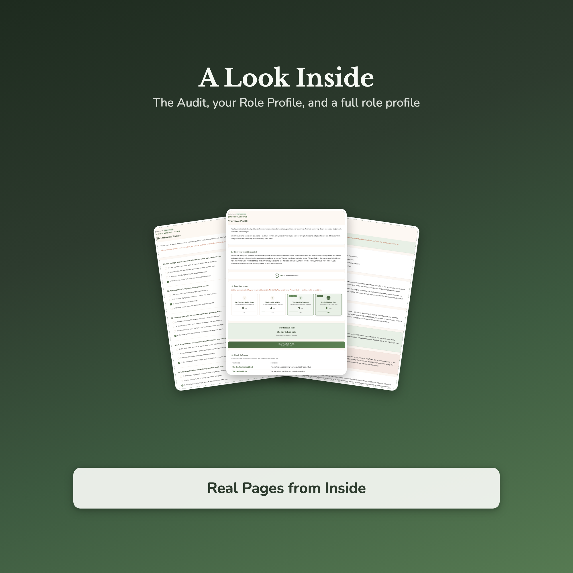Birth Order Quiz & Workbook – Your Family Role's Impact – Interactive Self-Assessment