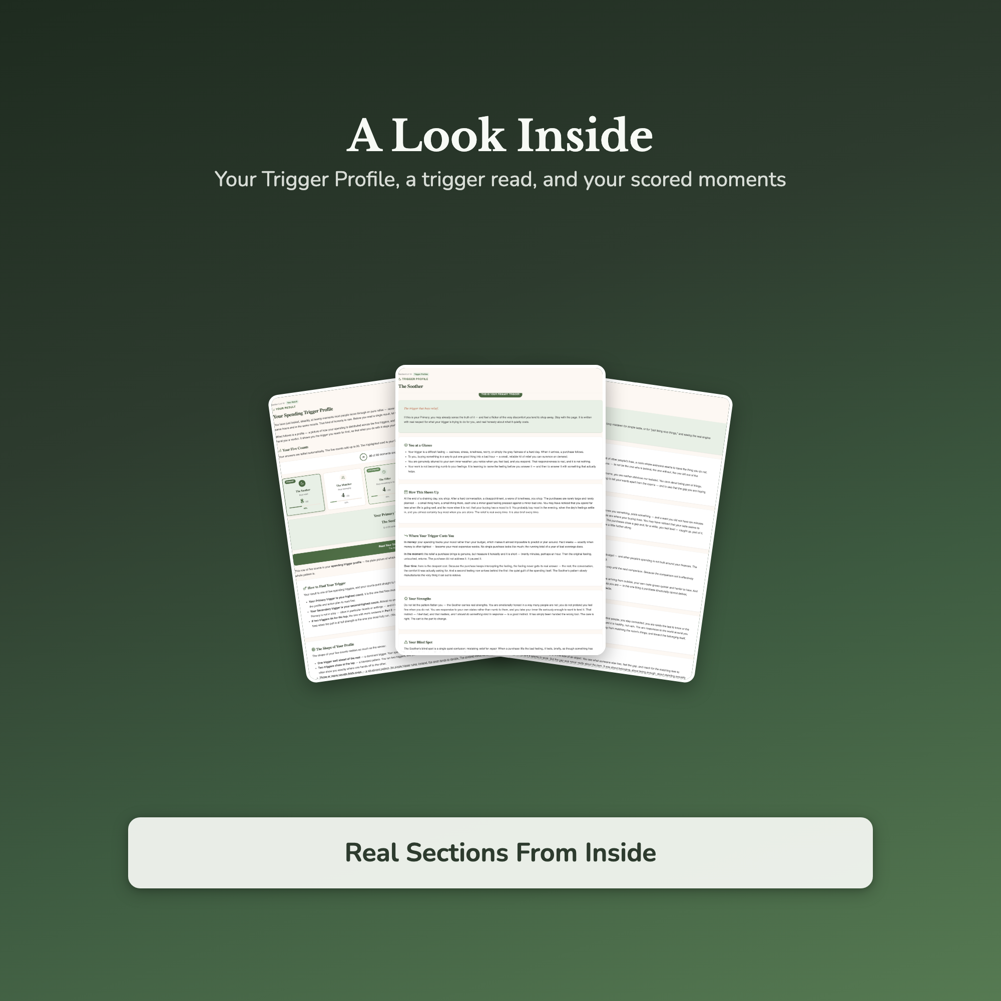 Spending Trigger Quiz & Workbook – Why You Keep Buying Stuff – Interactive Self-Assessment