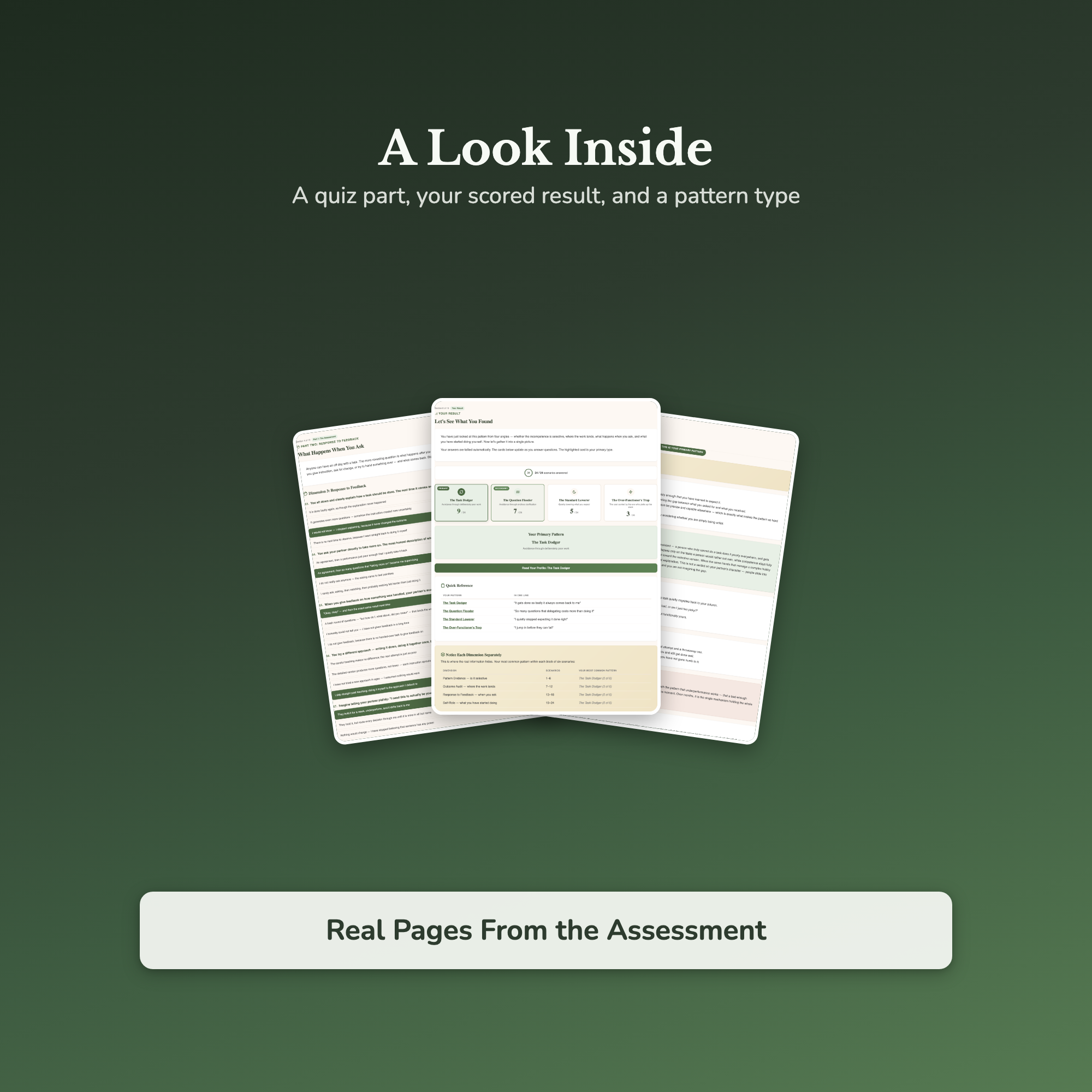 Weaponized Incompetence Quiz & Workbook – Can't or Won't – Interactive Self-Assessment