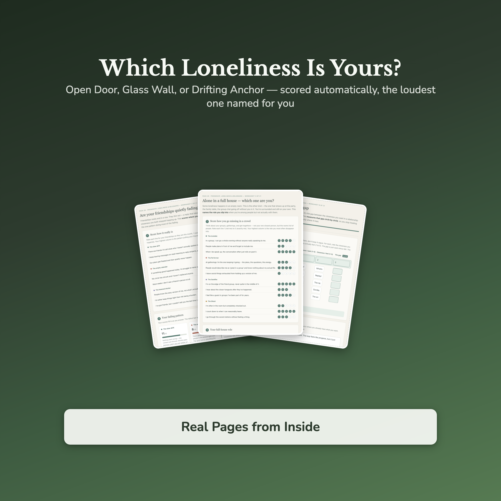 Friendship & Belonging Worksheets – Loneliness, Making Friends, Belonging – Interactive Worksheets Bundle