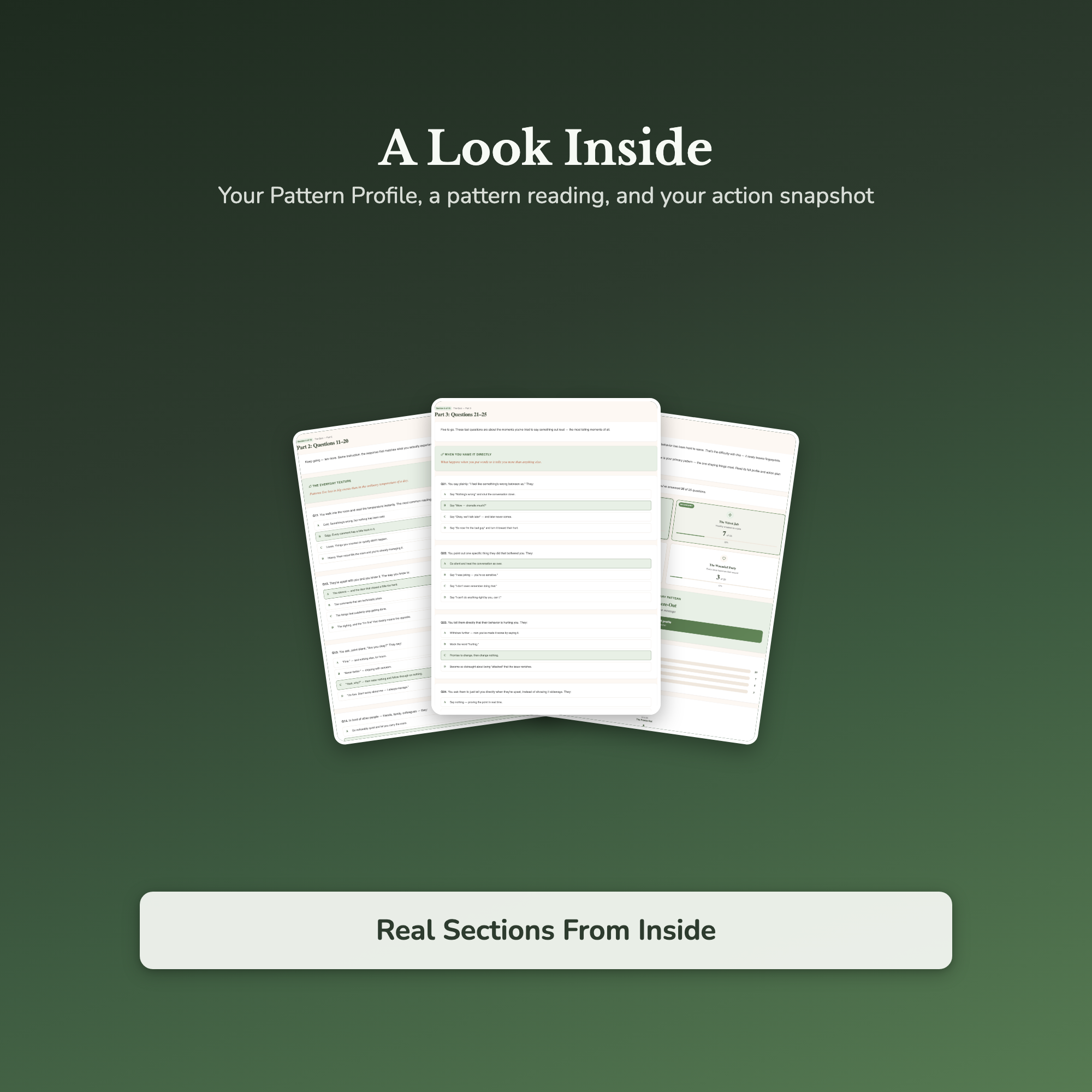 Passive Aggression Quiz & Workbook – Read the Signs – Interactive Self-Assessment
