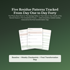 Toxic Relationship Recovery Workbook & 40-Day Guide — sample result and action plan