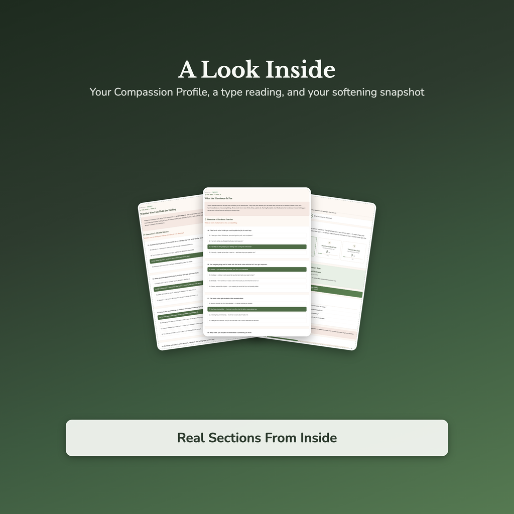Self-Compassion Quiz & Workbook – Why So Hard On Myself? – Interactive Self-Assessment