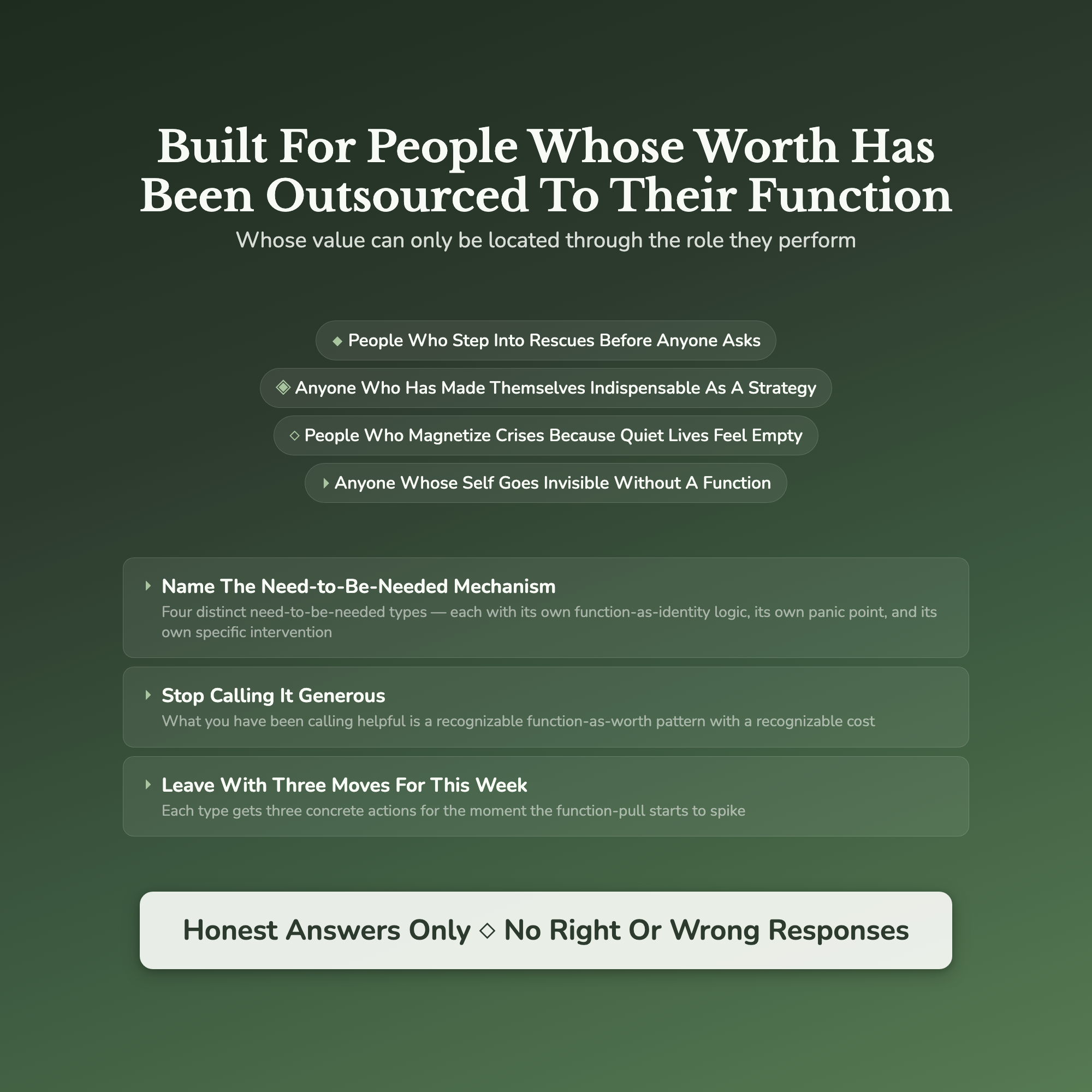People Pleasing Quiz — who this workbook is for