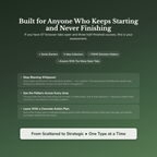 Distraction Profile — who this workbook is for
