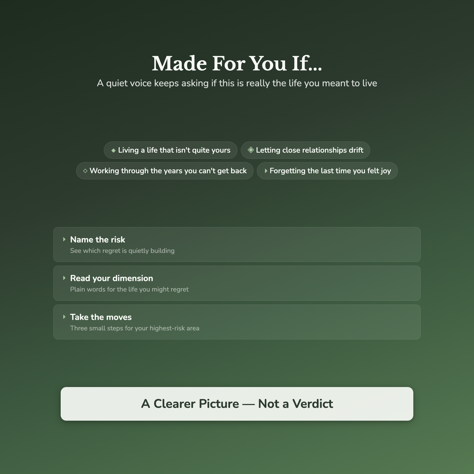 Life Regret Quiz & Workbook – Are You Living the Wrong Life? – Interactive Self-Assessment