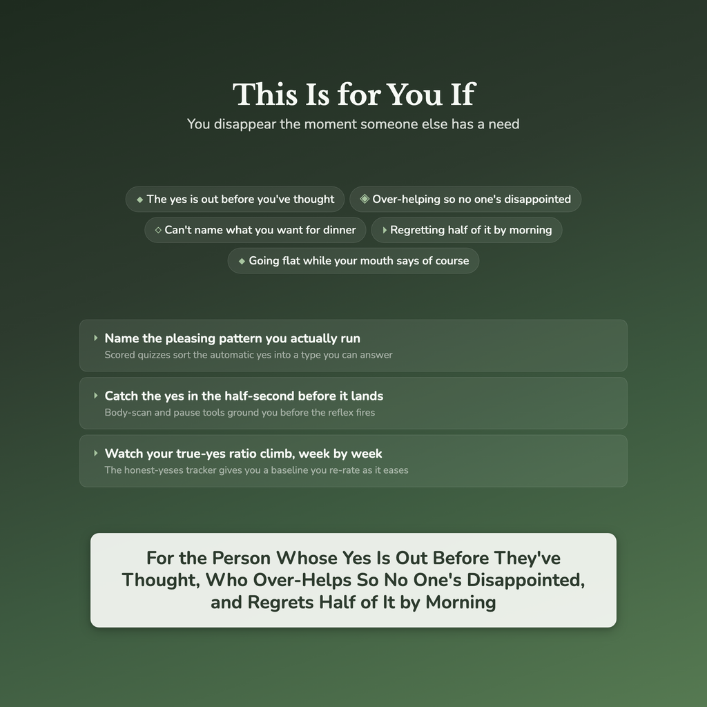 People Pleasing Worksheets – Stop Saying Yes, Fawning, Fear of Disappointing – Interactive Worksheets Bundle
