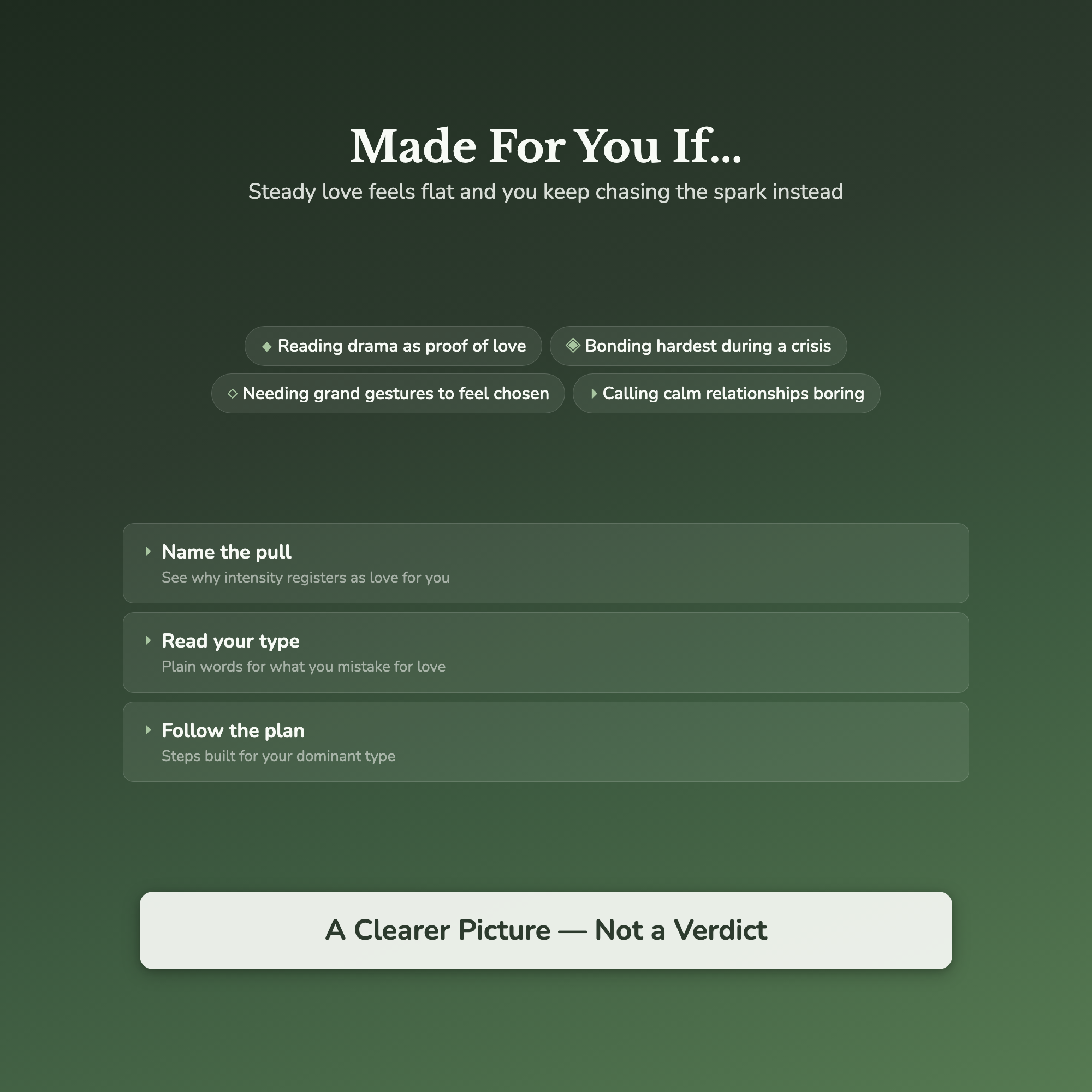 Relationship Quiz & Workbook – Why Calm Love Feels Flat – Interactive Self-Assessment