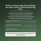 Core Fear Profile — who this workbook is for