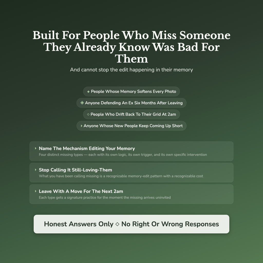 Breakup Quiz — who this workbook is for