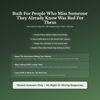 Breakup Quiz — who this workbook is for