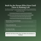 Over-Giving Profile — who this workbook is for