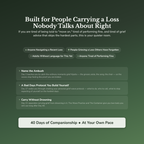 Grief Journal Workbook & 40-Day Guide — who this workbook is for