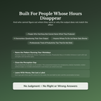 Productivity Profile — who this workbook is for