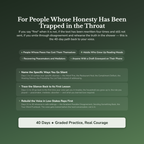 Conflict Avoidance Workbook & 40-Day Guide — who this workbook is for