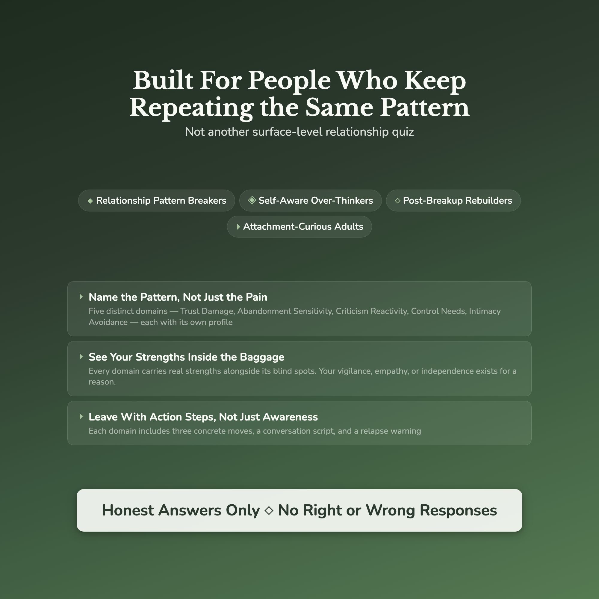 Emotional Baggage Profile — who this workbook is for
