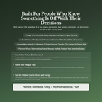 Decision Fatigue Profile — who this workbook is for