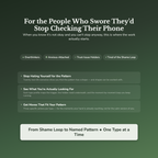 Compulsive Checking Profile — who this workbook is for