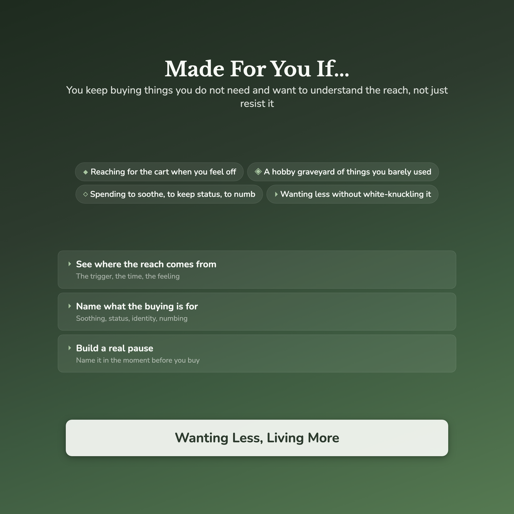 Overspending Workbook & 40-Day Journal – Intentional Living – Interactive Digital Guide